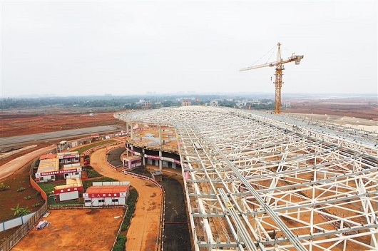 ?？诿捞m國際機(jī)場(chǎng)鋼結(jié)構(gòu)建筑應(yīng)用